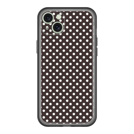 スリムプロテクションプレミアムケース［ Small Dot - Black ］