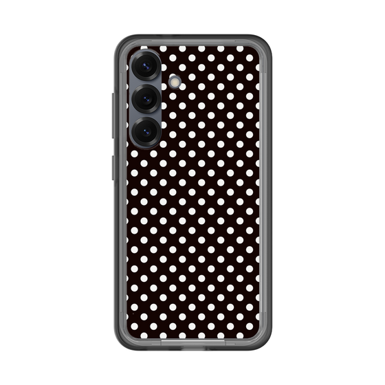 スリムプロテクションプレミアムケース［ Small Dot - Black ］