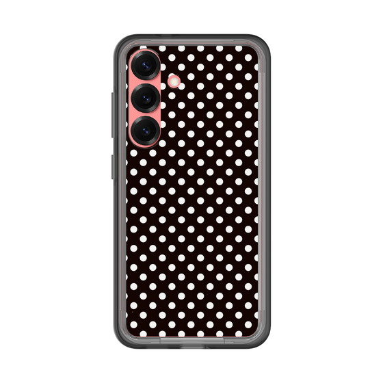 スリムプロテクションプレミアムケース［ Small Dot - Black ］