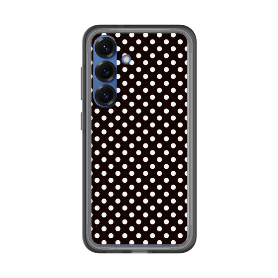 スリムプロテクションプレミアムケース［ Small Dot - Black ］