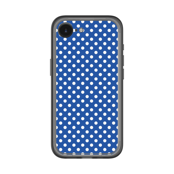 スリムプロテクションプレミアムケース［ Small Dot - Blue ］