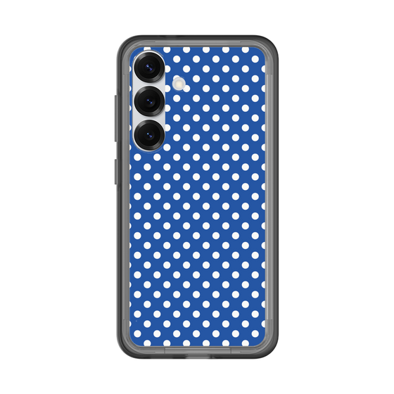 スリムプロテクションプレミアムケース［ Small Dot - Blue ］