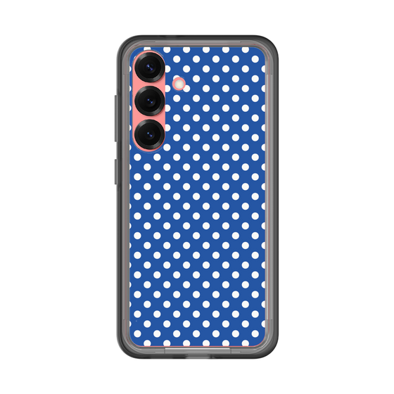 スリムプロテクションプレミアムケース［ Small Dot - Blue ］