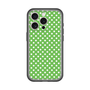 スリムプロテクションプレミアムケース［ Small Dot - Green ］