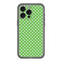 スリムプロテクションプレミアムケース［ Small Dot - Green ］