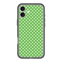 スリムプロテクションプレミアムケース［ Small Dot - Green ］