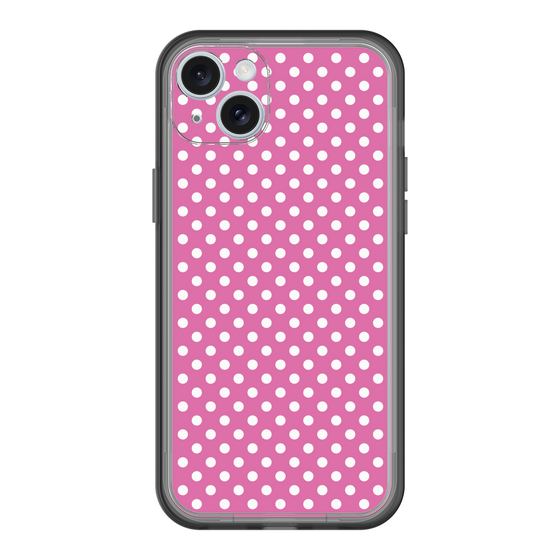 スリムプロテクションプレミアムケース［ Small Dot - Pink ］