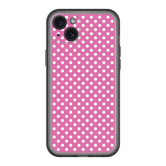 スリムプロテクションプレミアムケース［ Small Dot - Pink ］