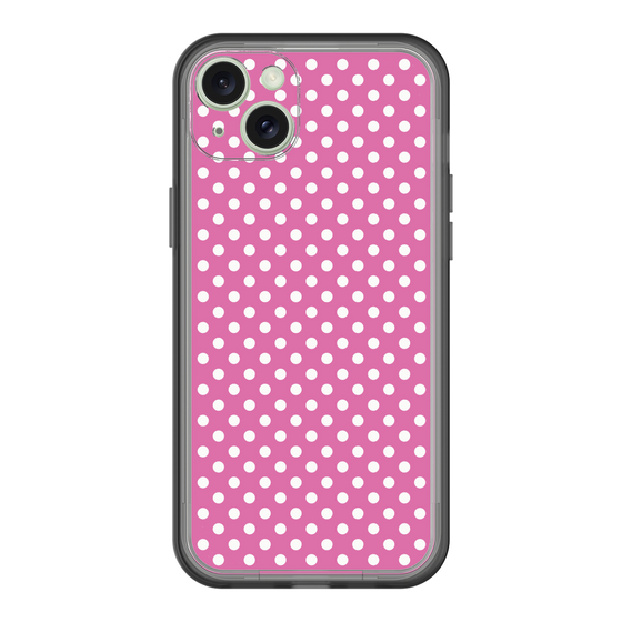 スリムプロテクションプレミアムケース［ Small Dot - Pink ］
