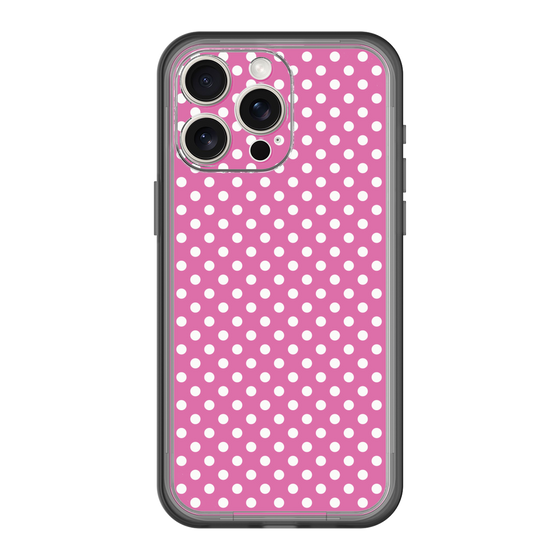 スリムプロテクションプレミアムケース［ Small Dot - Pink ］