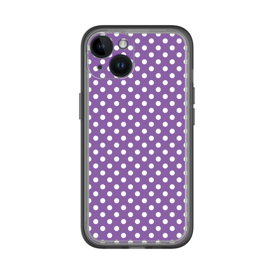 スリムプロテクションプレミアムケース［ Small Dot - Purple ］