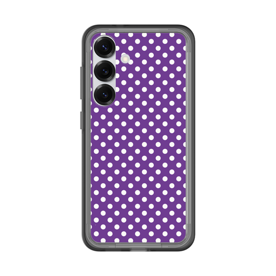 スリムプロテクションプレミアムケース［ Small Dot - Purple ］
