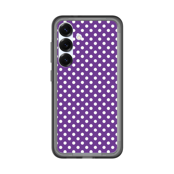 スリムプロテクションプレミアムケース［ Small Dot - Purple ］