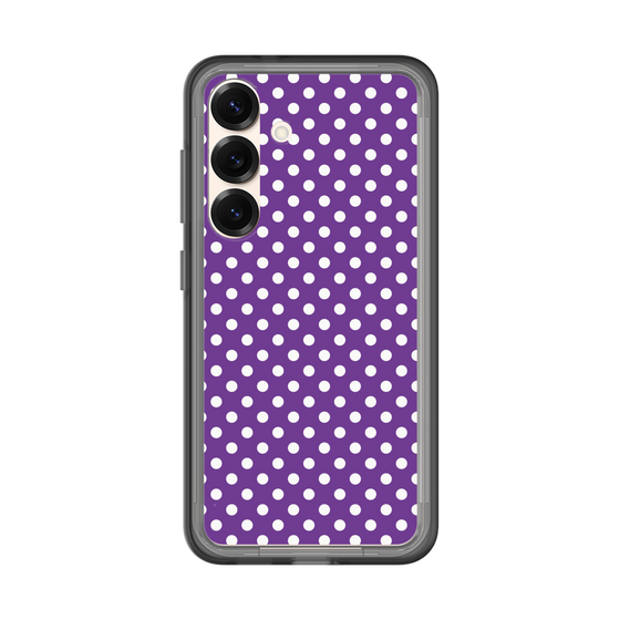 スリムプロテクションプレミアムケース［ Small Dot - Purple ］