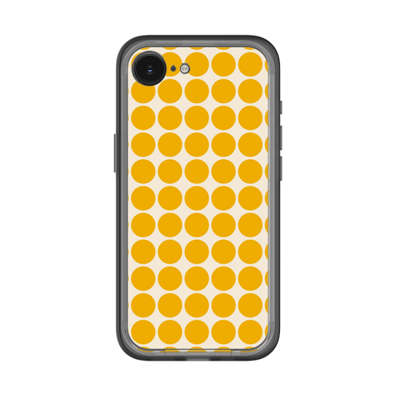 スリムプロテクションプレミアムケース［ Big Dot - Yellow ］