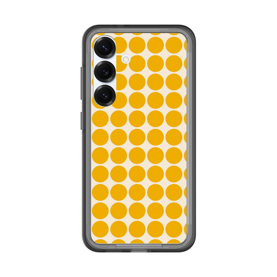 スリムプロテクションプレミアムケース［ Big Dot - Yellow ］