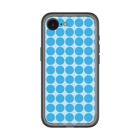 スリムプロテクションプレミアムケース［ Big Dot - Blue ］