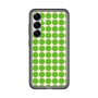 スリムプロテクションプレミアムケース［ Big Dot - Green ］