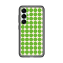 スリムプロテクションプレミアムケース［ Big Dot - Green ］