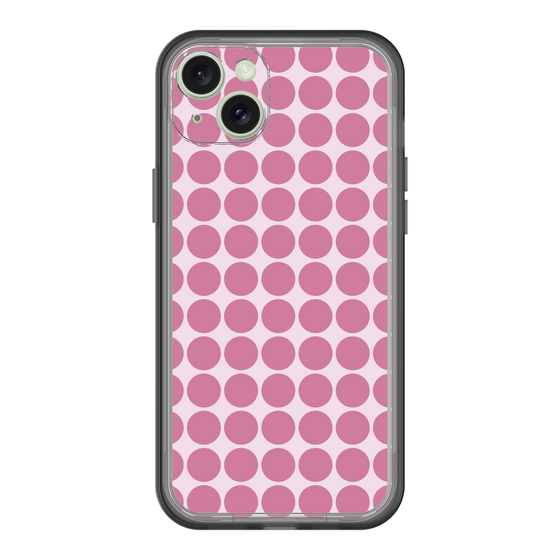 スリムプロテクションプレミアムケース［ Big Dot - Pink ］