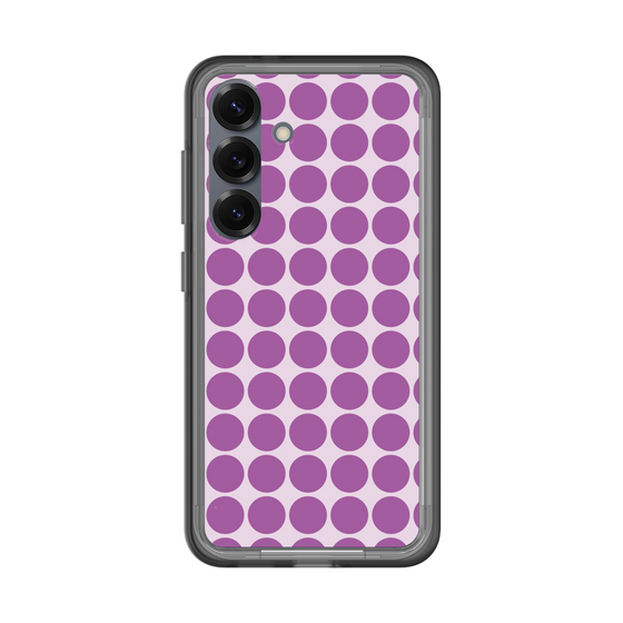 スリムプロテクションプレミアムケース［ Big Dot - Purple ］