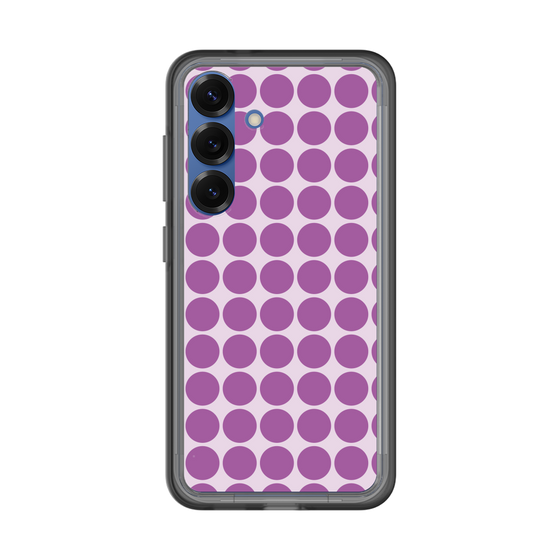 スリムプロテクションプレミアムケース［ Big Dot - Purple ］