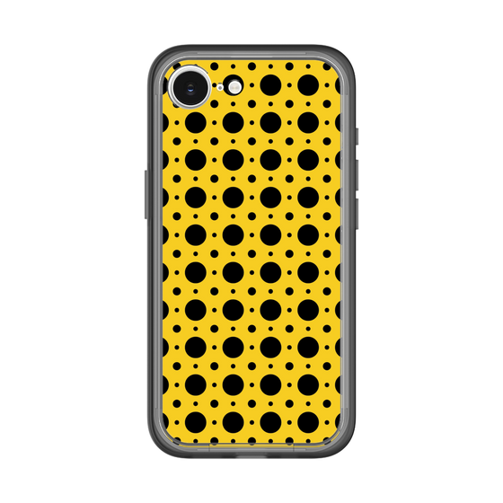 スリムプロテクションプレミアムケース［ Shower Dot - Yellow ］