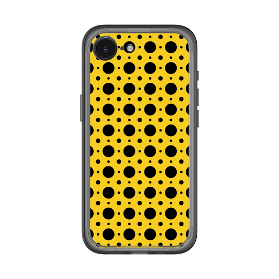 スリムプロテクションプレミアムケース［ Shower Dot - Yellow ］