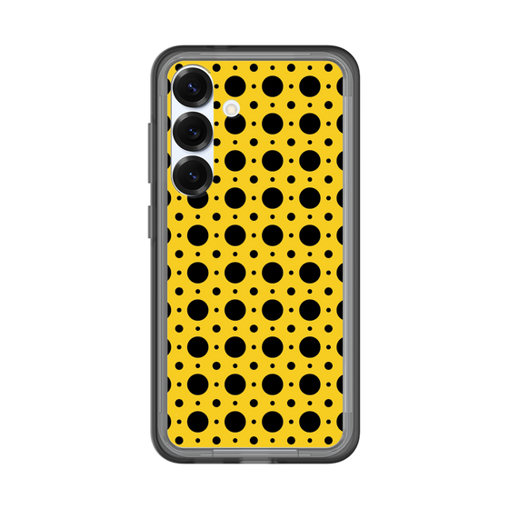 スリムプロテクションプレミアムケース［ Shower Dot - Yellow ］