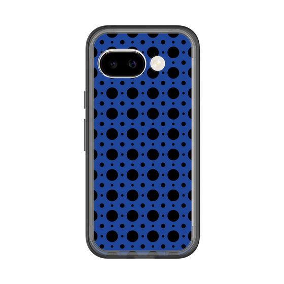 スリムプロテクションプレミアムケース［ Shower Dot - Blue ］