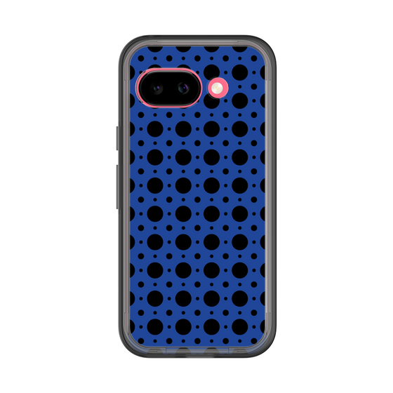 スリムプロテクションプレミアムケース［ Shower Dot - Blue ］
