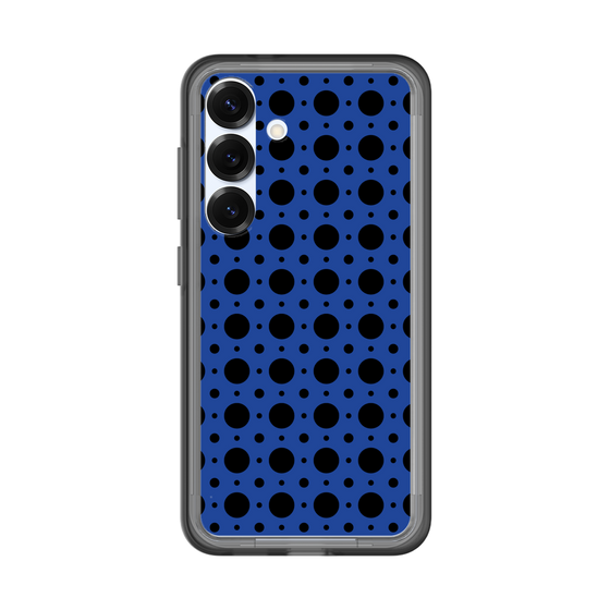 スリムプロテクションプレミアムケース［ Shower Dot - Blue ］