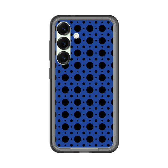 スリムプロテクションプレミアムケース［ Shower Dot - Blue ］