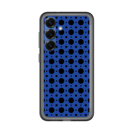 スリムプロテクションプレミアムケース［ Shower Dot - Blue ］