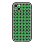 スリムプロテクションプレミアムケース［ Shower Dot - Green ］
