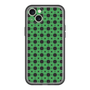スリムプロテクションプレミアムケース［ Shower Dot - Green ］