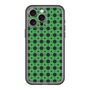 スリムプロテクションプレミアムケース［ Shower Dot - Green ］