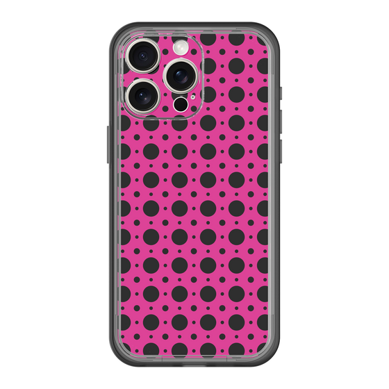スリムプロテクションプレミアムケース［ Shower Dot - Pink ］