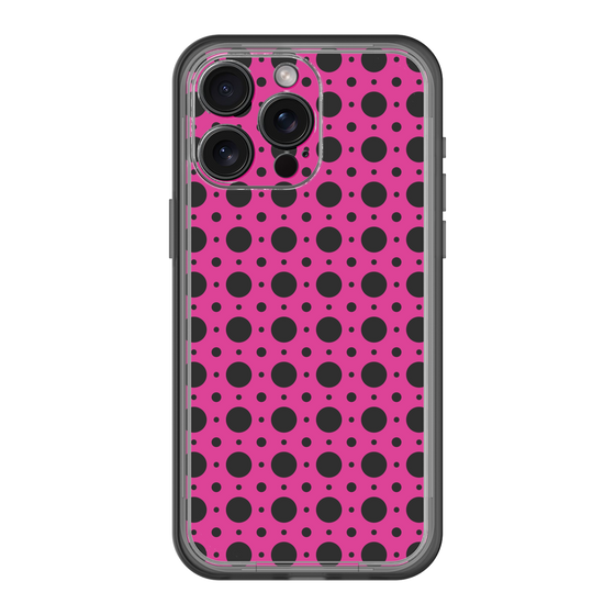 スリムプロテクションプレミアムケース［ Shower Dot - Pink ］