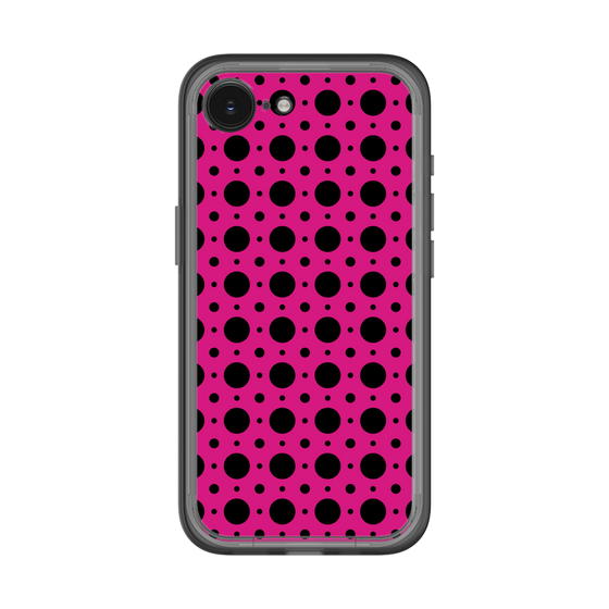 スリムプロテクションプレミアムケース［ Shower Dot - Pink ］