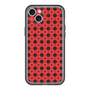 スリムプロテクションプレミアムケース［ Shower Dot - Red ］