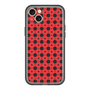 スリムプロテクションプレミアムケース［ Shower Dot - Red ］