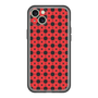 スリムプロテクションプレミアムケース［ Shower Dot - Red ］
