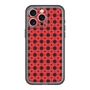 スリムプロテクションプレミアムケース［ Shower Dot - Red ］