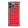 スリムプロテクションプレミアムケース［ Shower Dot - Red ］