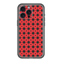 スリムプロテクションプレミアムケース［ Shower Dot - Red ］