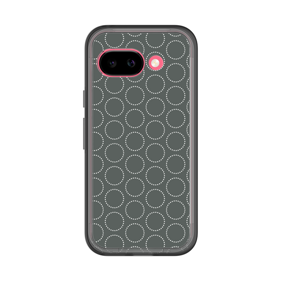 スリムプロテクションプレミアムケース［ Dot Circle - Gray ］