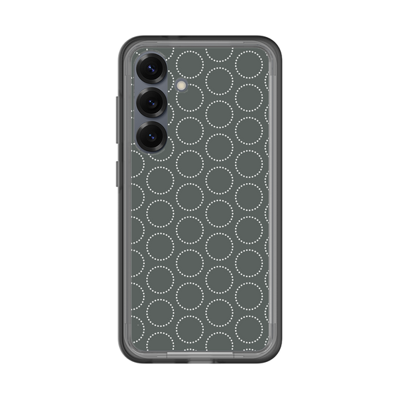 スリムプロテクションプレミアムケース［ Dot Circle - Gray ］