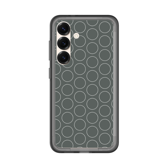 スリムプロテクションプレミアムケース［ Dot Circle - Gray ］