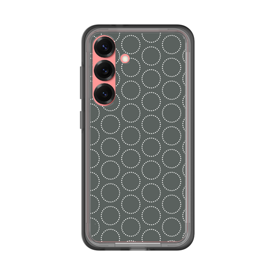 スリムプロテクションプレミアムケース［ Dot Circle - Gray ］